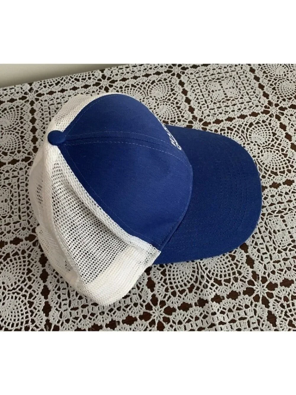 Brand New Harold Chevrolet Mesh Snapback Baseball Cap Hat Blue Angola Indiana